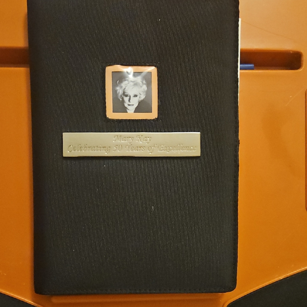 Mary Kay Black and Silver Commemorative Notebook